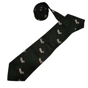 Vintage Bost Neckwear Mens Classic Tie Necktie Old Fashioned Airplane Wright